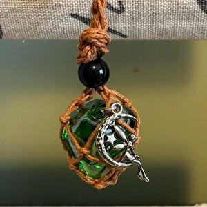 Handcrafted Gem Stone Pixie Necklace